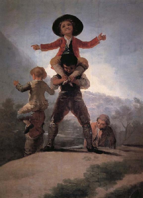 Francisco Goya Little Giants oil painting image